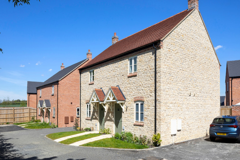 Best Small Social Housing Development - West Brook Fields Yardley Hastings