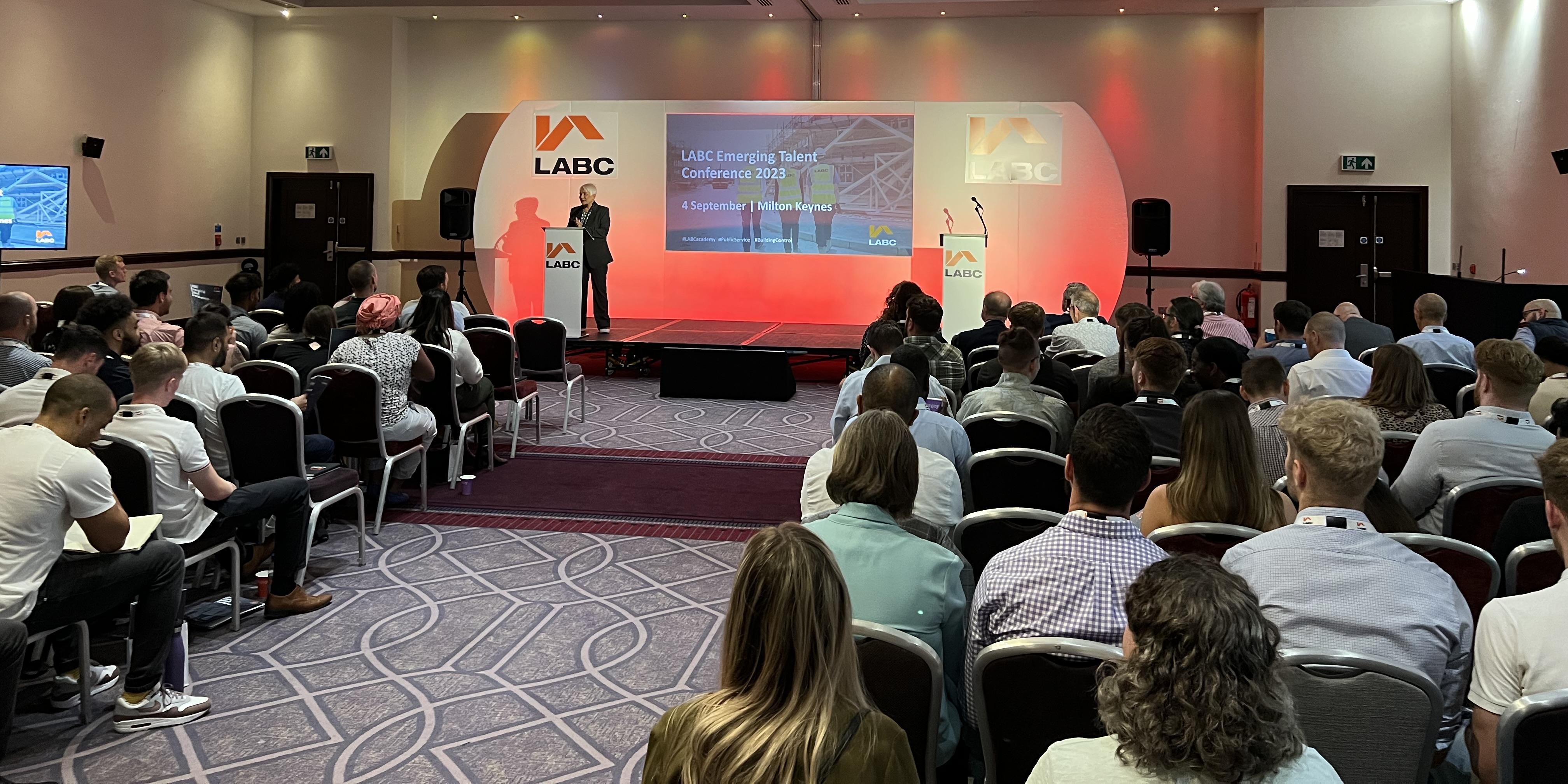 Lorna Stimpson opens LABC Emerging Talent Conference 2023