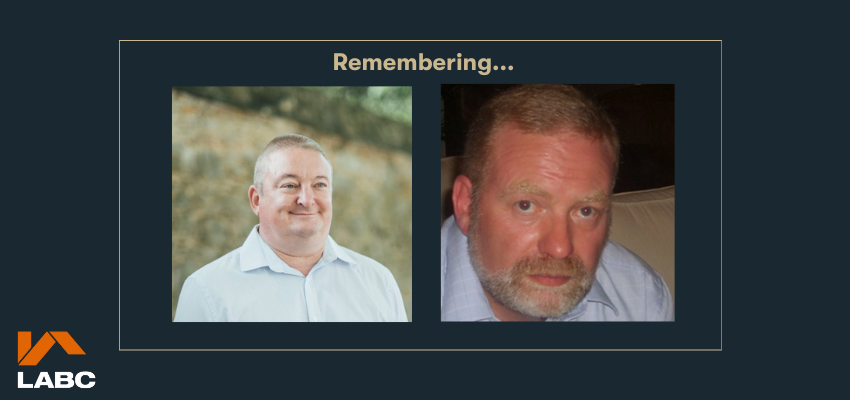 Tributes to Justin Booth and Mike Evans