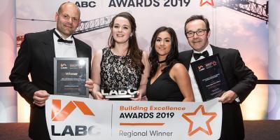 Winners at the LABC North West Building Excellence Awards 2019