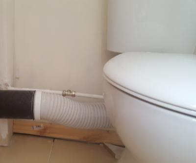 Image of DIY toilet installation - how to install a toilet